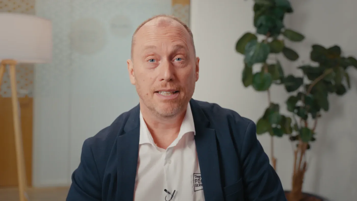 Erhvervsvideo, interview optaget af Anders