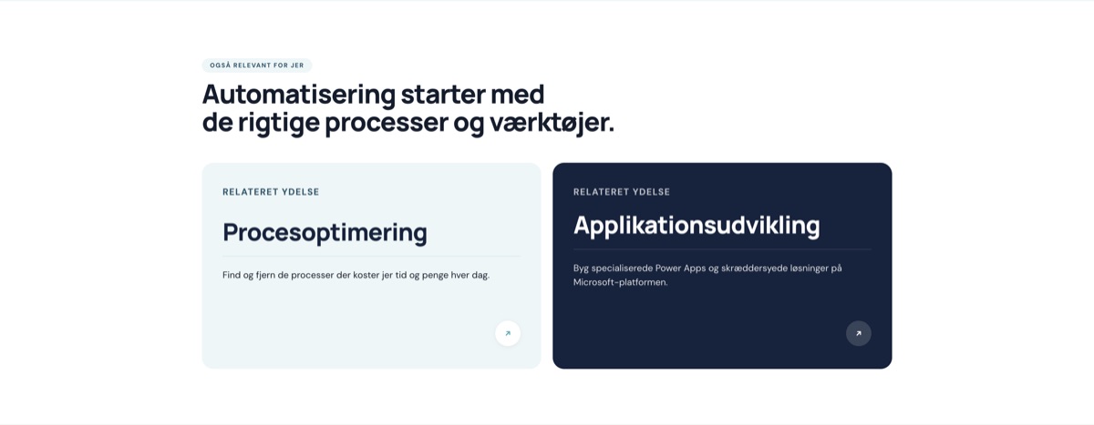 Udsnit af det nye PeopleNet-site