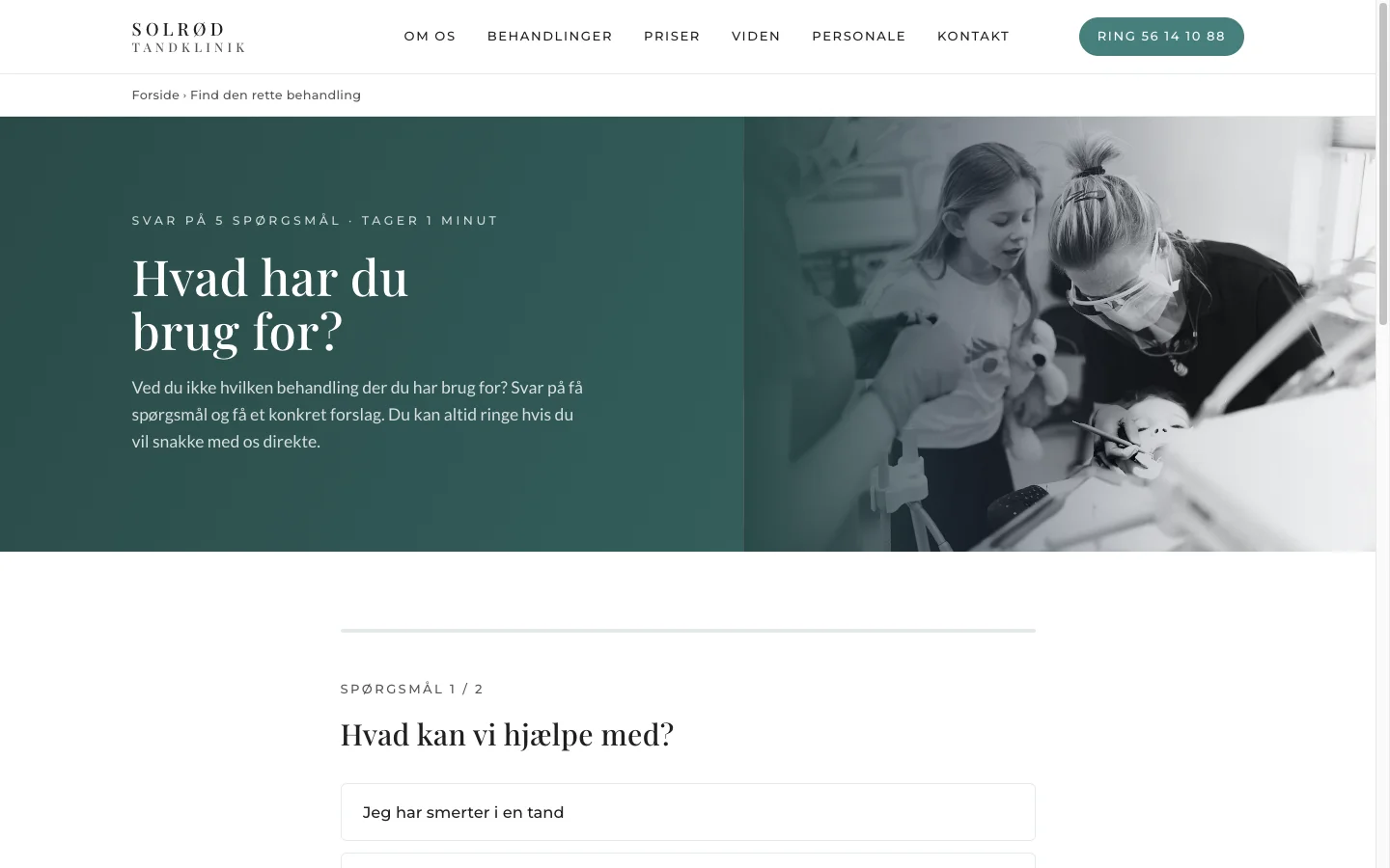 Guiden Find den rette behandling